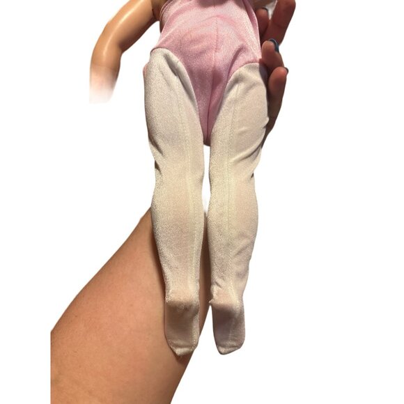 1989 TYCO Blonde My Pretty Ballerina Doll With Flower Rose - Picture 4 of 8